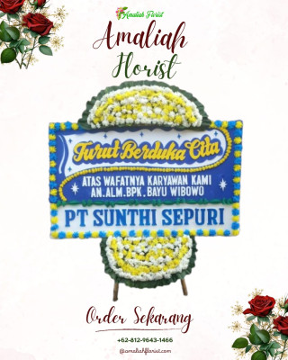 Papan Bunga Duka di Indragiri Hulu
