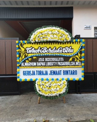 Papan Bunga Duka di Indragiri Hulu