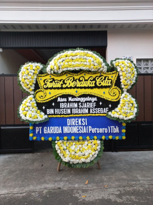 Papan Bunga Duka di Indragiri Hulu