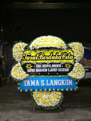Papan Bunga Duka di Indragiri Hulu