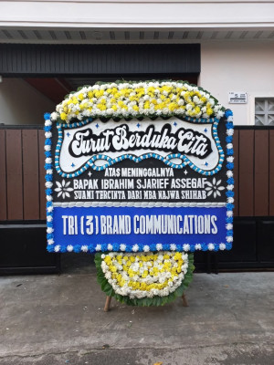 Papan Bunga Duka di Indragiri Hulu